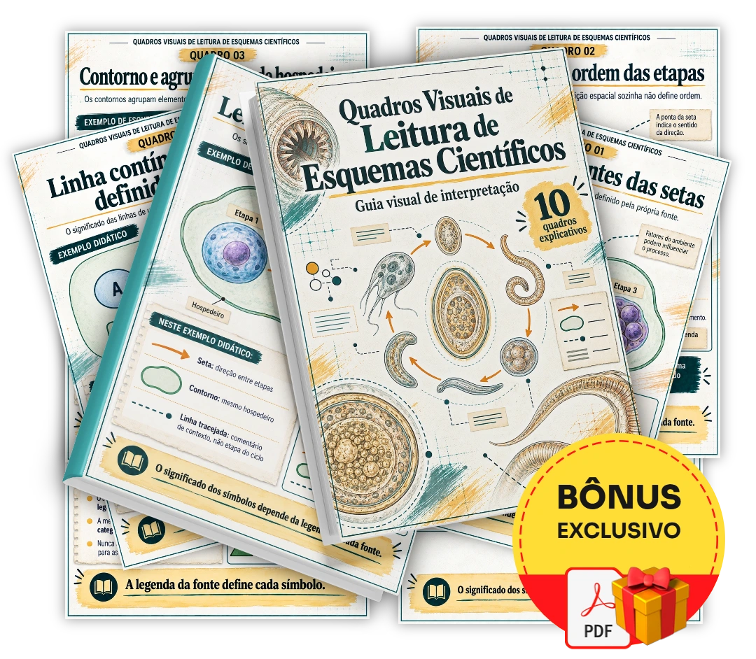 Quadros Visuais de Leitura de Esquemas Científicos